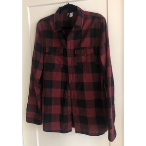 H&M Buffalo Plaid Buttondown